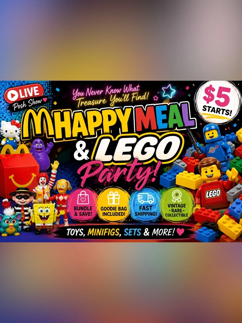Let’s DO THIS! Lego Happy Meal & PartyCloset Clearout
